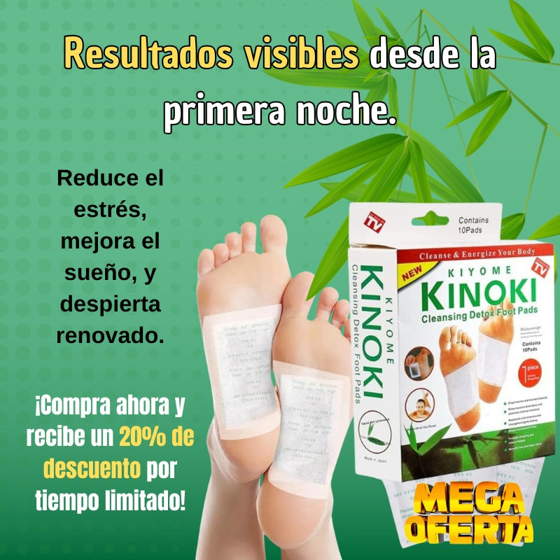 Almohadillas para pies - Kinoki