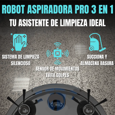 Aspiradora Robot | 3 en 1